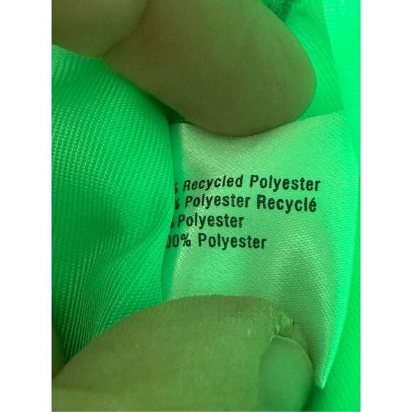 NWT- Victoria's Secret Carryall Green Tote Bag Shopper - Picture 5 of 5